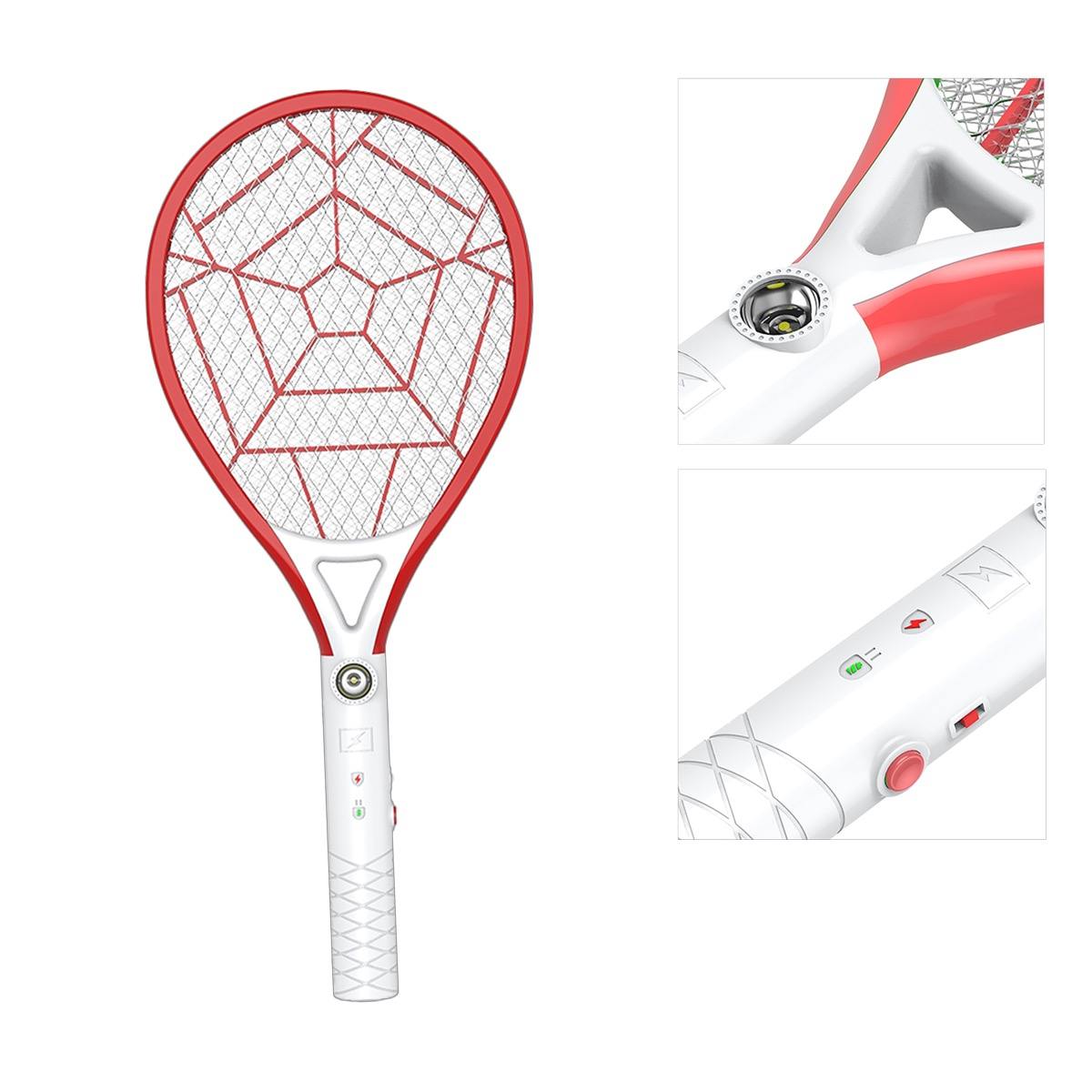 KASAVIVA RACCHETTA SPIDER RICARICABILE CON LUCI COLORI ASSORTITI