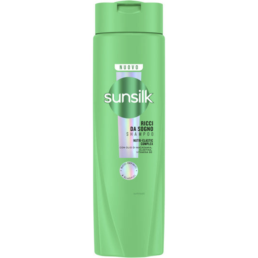 SUNSILK SHAMPOO 250ML RICCI DA SOGNO NUTRI-ELASTIC COMPLEX RICCI DEFINITI & ELASTICI