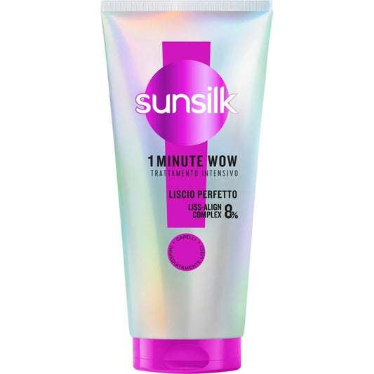 SUNSILK 1 MINUTE WOW TRATTAMENTO INTENSIVO 180ML LISCIO PERFETTO 8% LISS-ALIGN COMPLEX