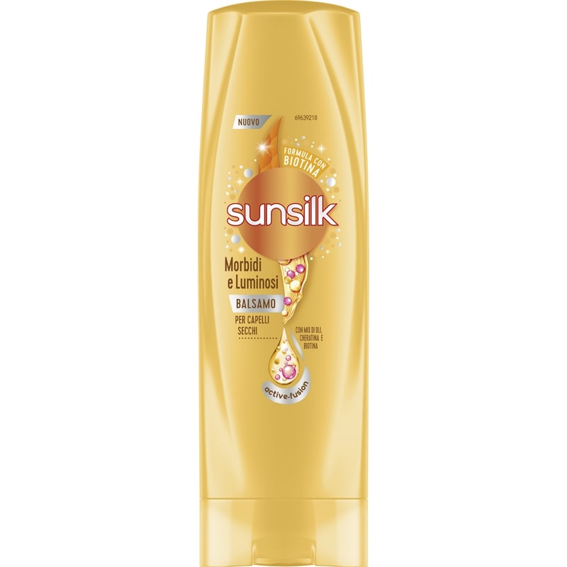 SUNSILK BALSAMO 200ML MORBIDI E LUMINOSI CAPELLI SECCHI