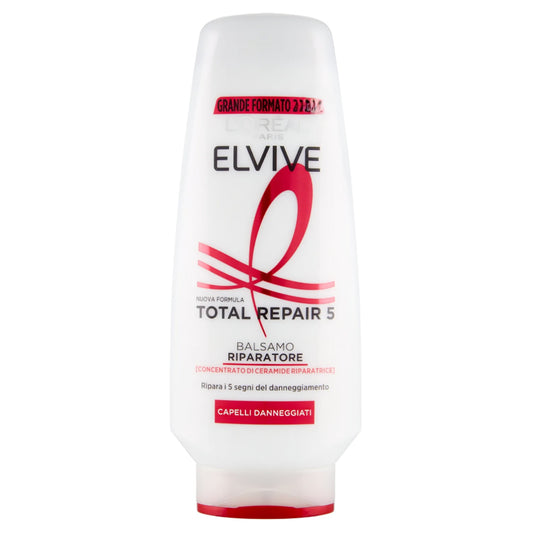 L'OREAL ELVIVE BALSAMO 400ML TOTAL REPAIR 5 CAPELLI DANNEGGIATI