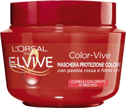 L'OREAL ELVIVE MASCHERA 300ML COLOR-VIVE CAPELLI COLORATI O MECHES