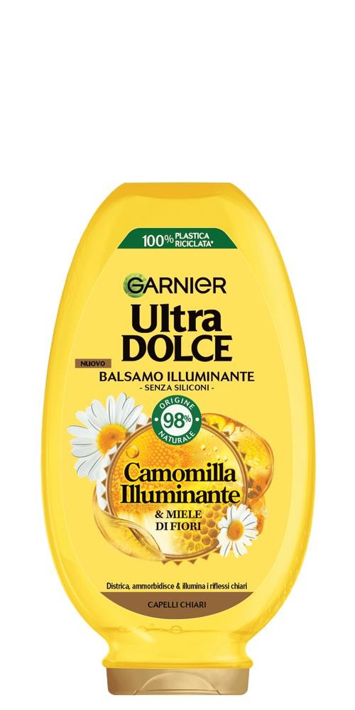GARNIER ULTRA DOLCE BALSAMO 360ML CAMOMILLA ILLUMINANTE & MIELE DI FIORI