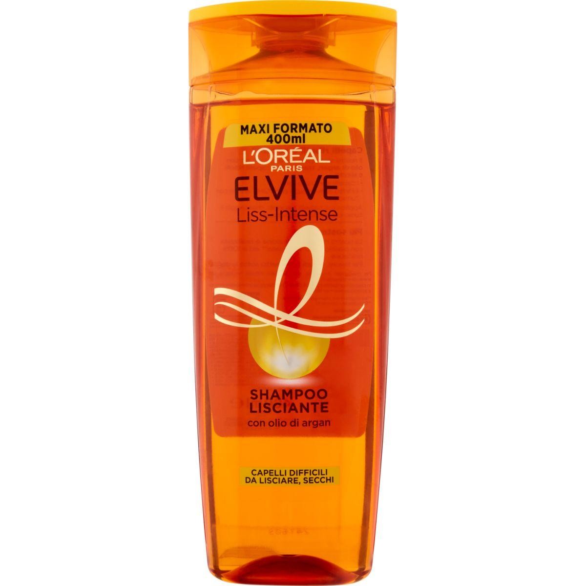 L'OREAL ELVIVE SHAMPOO 400ML LISS-INTENSE