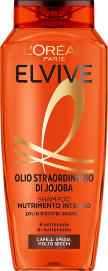 L'OREAL ELVIVE SHAMPOO 400ML OLIO STRAORDINARIO DI JOJOBA CAPELLI SPESSI,MOLTO SECCHI