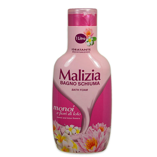 MALIZIA BAGNO SCHIUMA 1L MONOI E FIORI DI LOTO