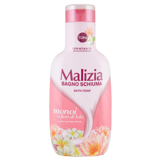 MALIZIA BAGNO SCHIUMA 1L MONOI E FIORI DI LOTO