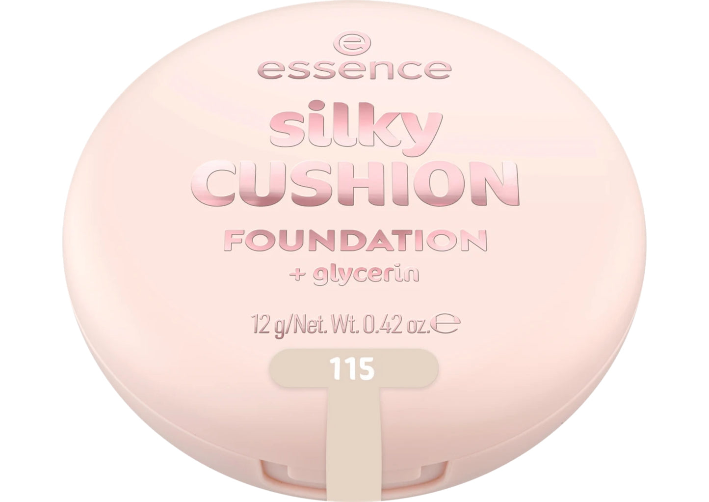 ESSENCE SILKY CUSHION FOUNDATION + GLYCERIN FONDOTINTA 12G 115