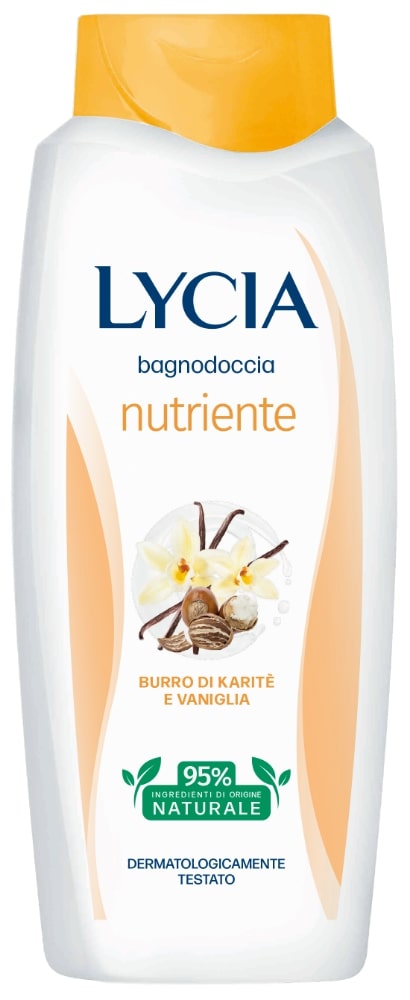 LYCIA BAGNODOCCIA 750ML NUTRIENTE BURRO DI KARITE' E VANIGLIA