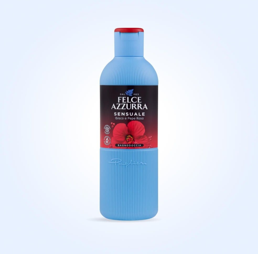 FELCE AZZURRA BAGNODOCCIA 650ML SENSUALE IBISCO E PEPE ROSA