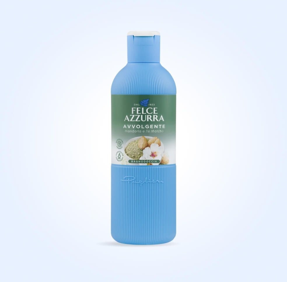 FELCE AZZURRA BAGNODOCCIA 650ML AVVOLGENTE MANDORLA E THE' BIANCO