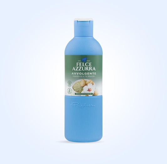 FELCE AZZURRA BAGNODOCCIA 650ML AVVOLGENTE MANDORLA E THE' BIANCO