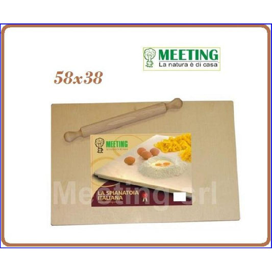 MEETING SPIANATOIA IN LEGNO CON MATTARELLO CM.58X38 A.184
