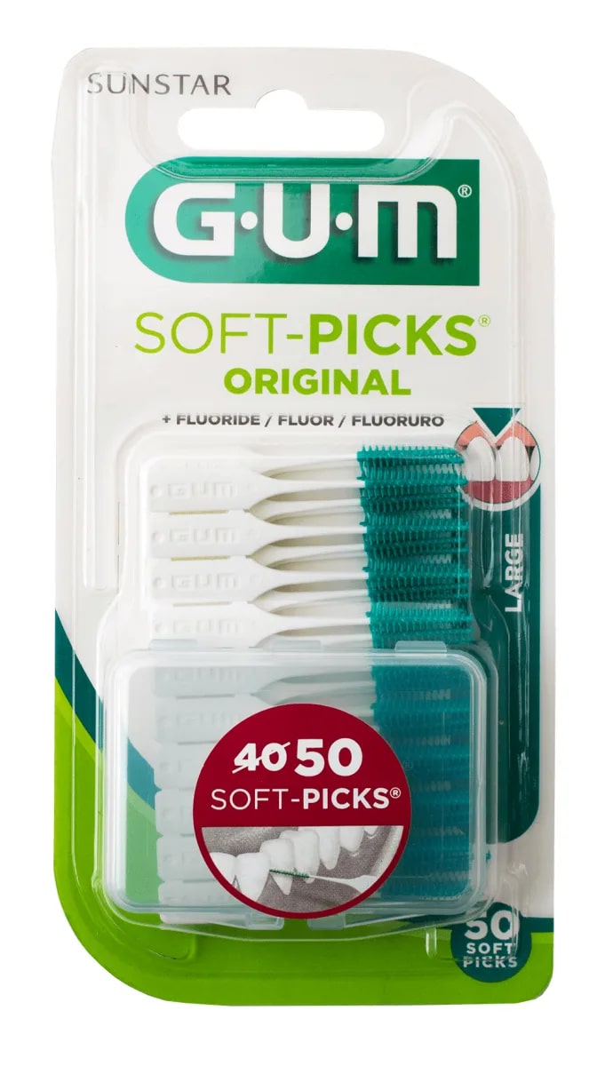 GUM SCOVOLINI SOFT-PICKS ORIGINAL L X50