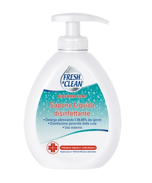 FRESH&CLEAN SAPONE LIQUIDO 300ML DISINFETTANTE