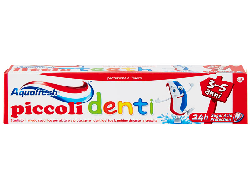 AQUAFRESH DENTIFRICIO 50ML PICCOLI DENTI 3-5 ANNI