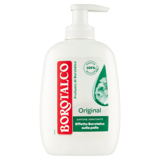 BOROTALCO SAPONE LIQUIDO 250ML ORIGINALE IDRATANTE PROFUMO DI BOROTALCO