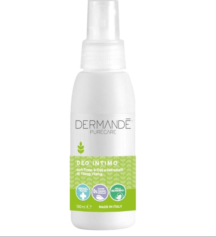 DERMANDE' PURE CARE DEO INTIMO 100ML TIMO E OLI ESSENZIALI DI YLANG YLANG