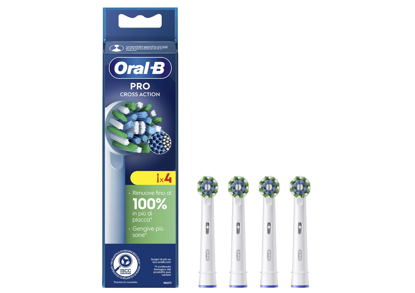 ORAL-B REFILL PRO CROSS ACTION X4