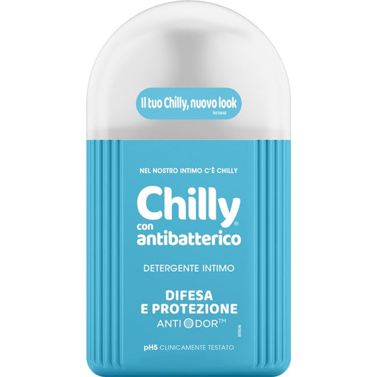 CHILLY INTIMO 200ML CON ANTIBATTERICO DIFESA E PROTEZIONE ANTIODOR