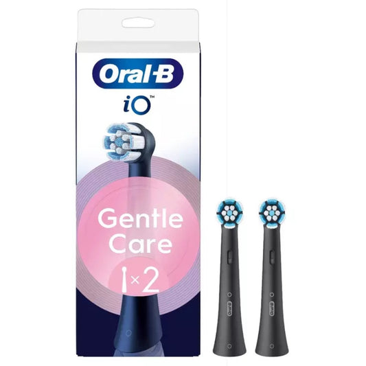 ORAL-B REFILL IO GENTLE CARE BLACK X2