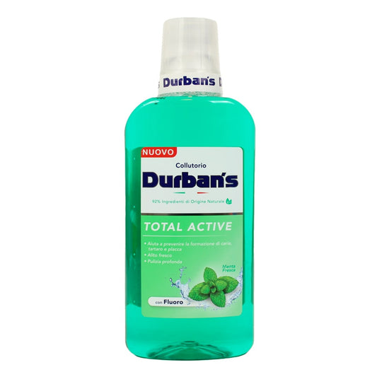 DURBAN'S COLLUTTORIO 500ML TOTAL ACTIVE CON FLUORO MENTA FRESCA
