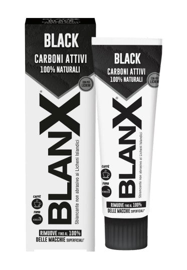 BLANX DENTIFRICIO 75ML BLACK AI CARBONI ATTIVI