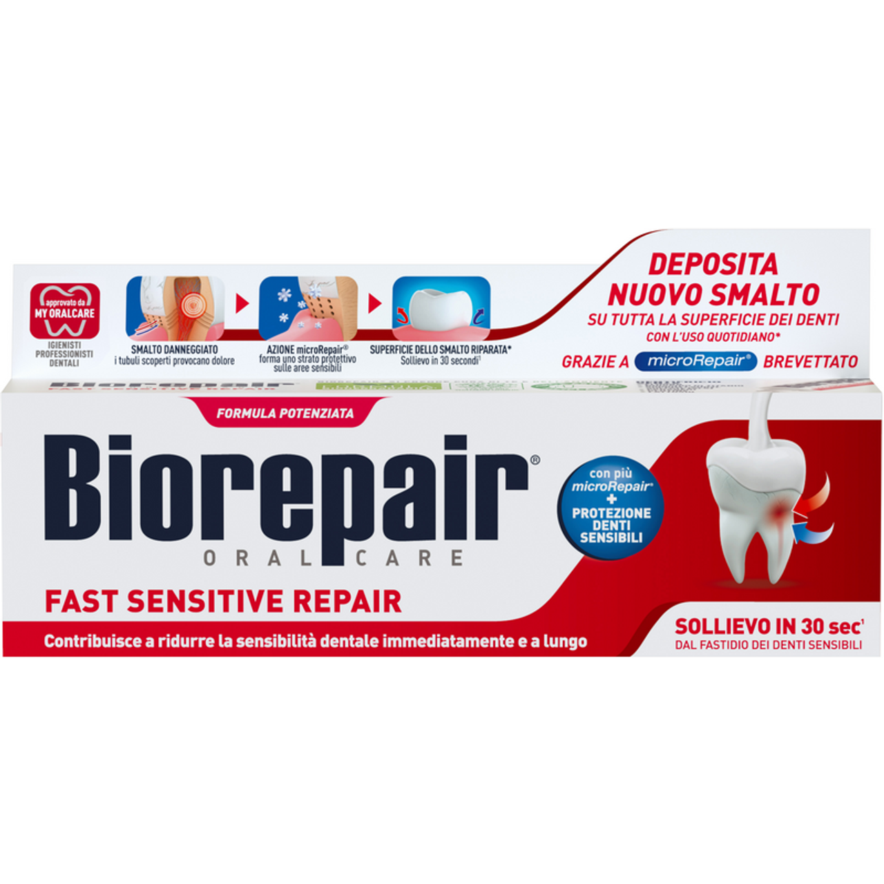 BIOREPAIR DENTIFRICIO 75ML FAST SENSITIVE REPAIR SOLLIEVO IN 30 SECONDI