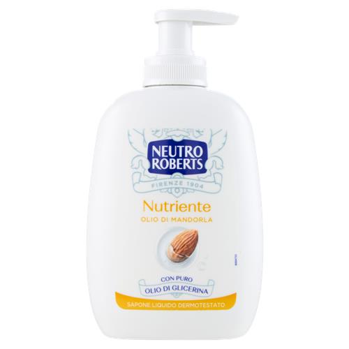 NEUTRO ROBERTS SAPONE LIQUIDO 200ML NUTRIENTE OLIO DI MANDORLA