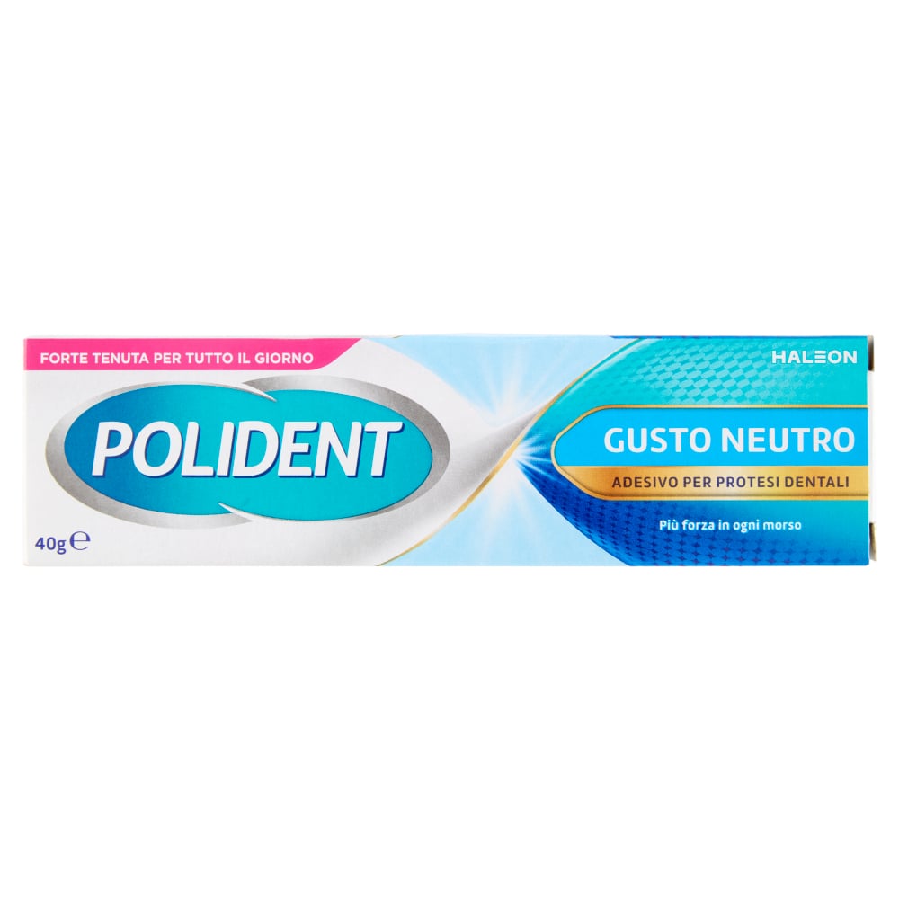POLIDENT ADESIVO PROTESI DENTALE 40G GUSTO NEUTRO