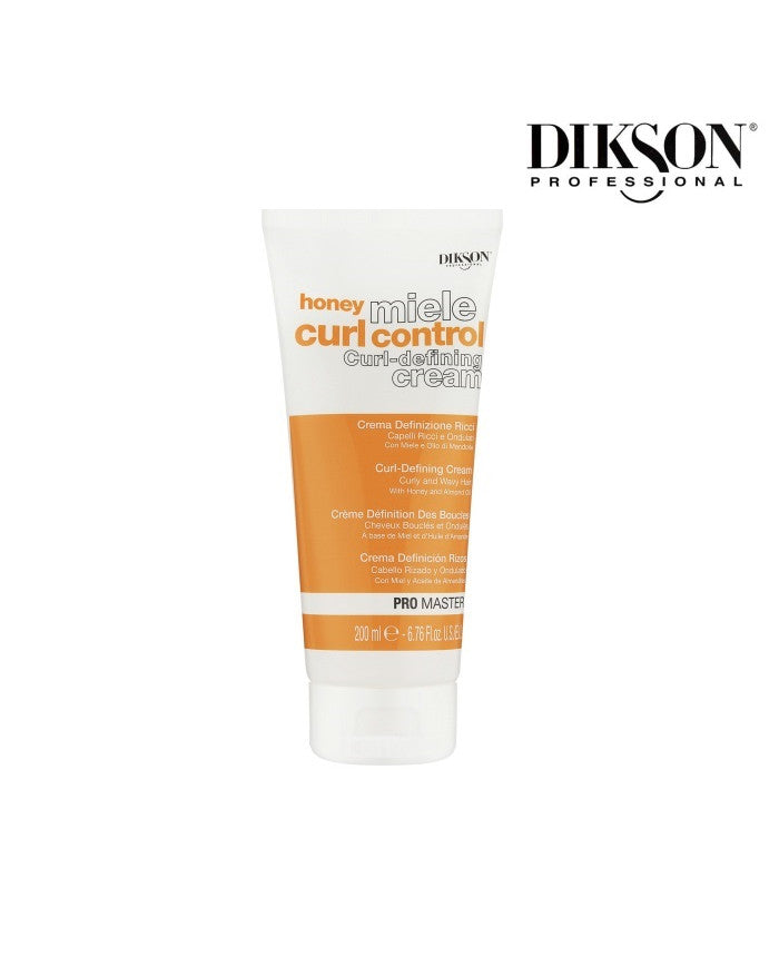 DIKSON PRO MASTER HONEY MIELE CURL CONTROL CREAM CREMA DEFINIZIONE RICCI 200ML CAPELLI RICCI E ONDULATI CON MIELE E OLIO DI MANDORLA