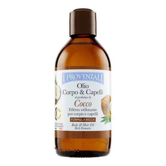 I PROVENZALI OLIO CORPO & CAPELLI 200ML COCCO