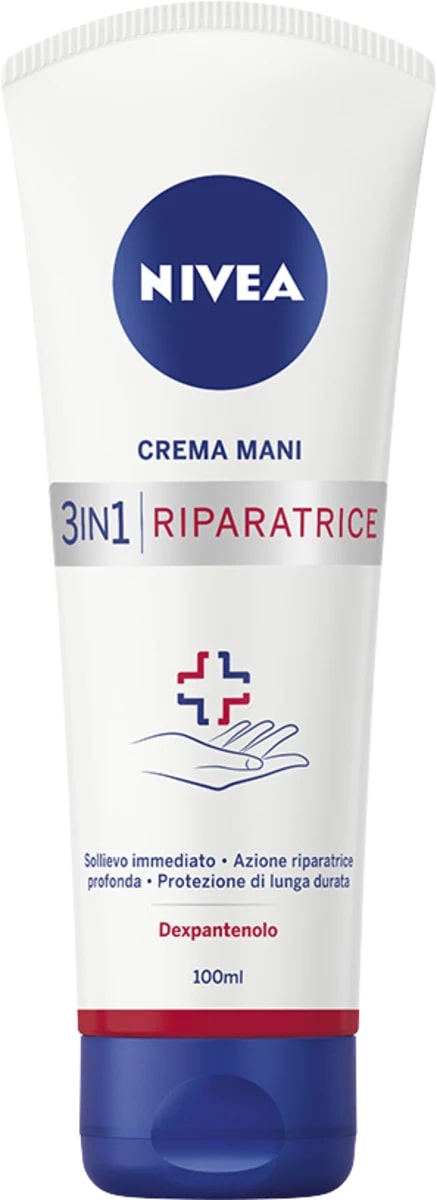 NIVEA CREMA MANI 100ML 3IN1 RIPARATRICE DEXPANTENOLO