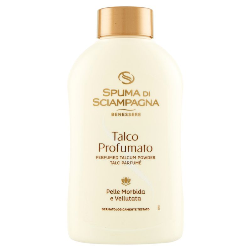 SPUMA DI SCIAMPAGNA TALCO PROFUMATO 200G BARATTOLO