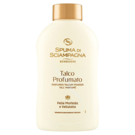 SPUMA DI SCIAMPAGNA TALCO PROFUMATO 200G BARATTOLO