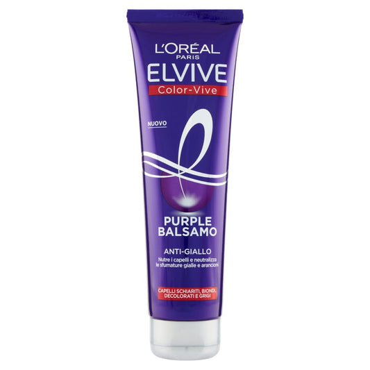 L'OREAL ELVIVE COLOR VIVE PURPLE ANTI-GIALLO BALSAMO 200ML