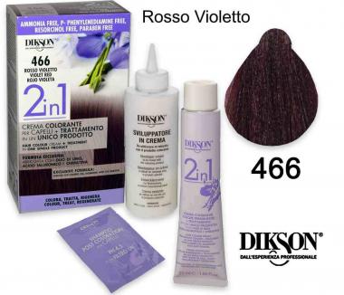 DIKSON 2IN1 CREMA COLORANTE 466 ROSSO VIOLETTO