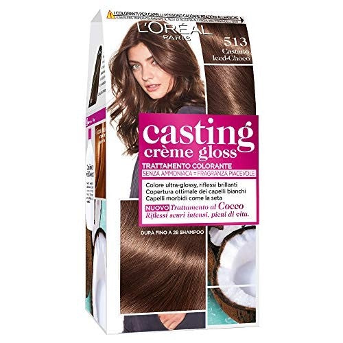 L'OREAL CASTING CREME GLOSS 513 CASTANO ICED-CHOCO