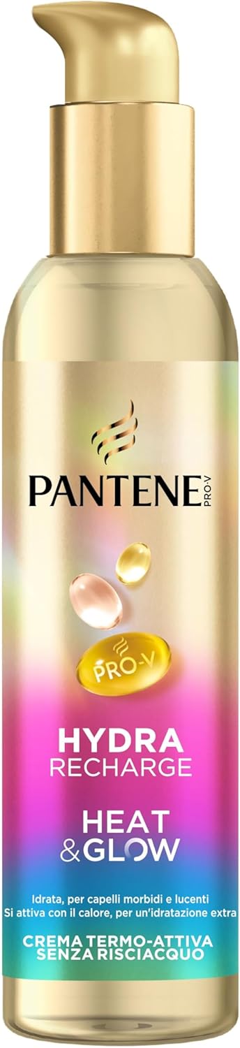 PANTENE HYDRA RECHARGE HEAT & GLOW CREMA TERMO-ATTIVA SENZA RISCIAQUO 135ML