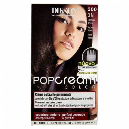 DIKSON POP CREAM COLOR 300 3N CASTANO SCURO