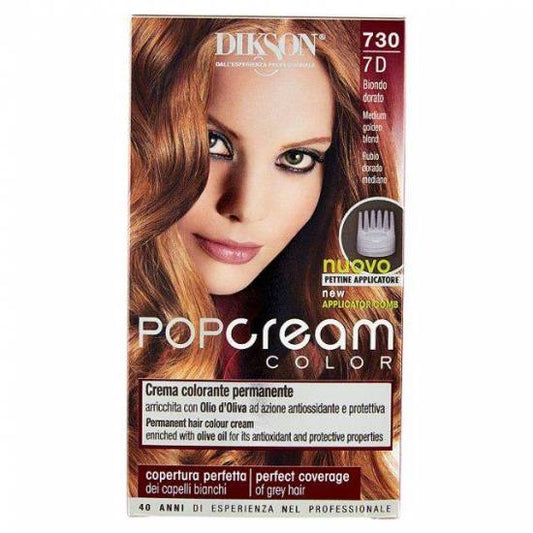 DIKSON POP CREAM COLOR 730 7D BIONDO DORATO