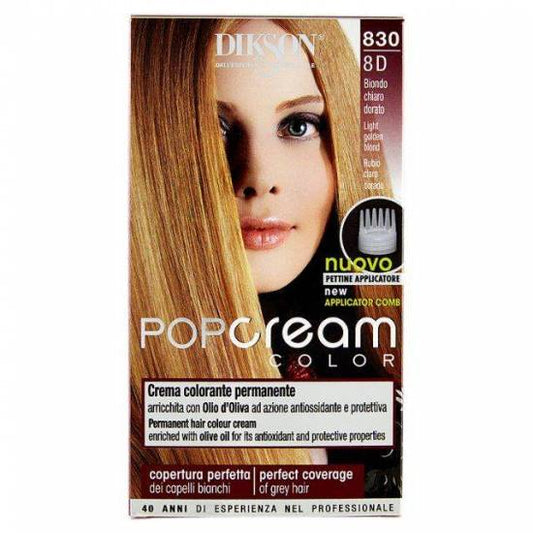 DIKSON POP CREAM COLOR 830 8D BIONDO CHIARO DORATO