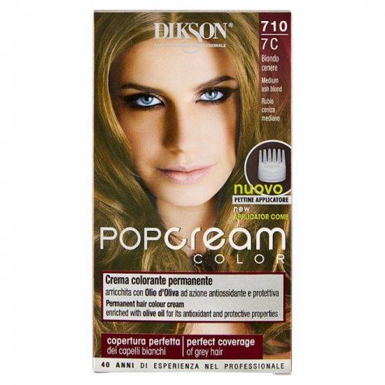 DIKSON POP CREAM COLOR 710 7C BIONDO CENERE