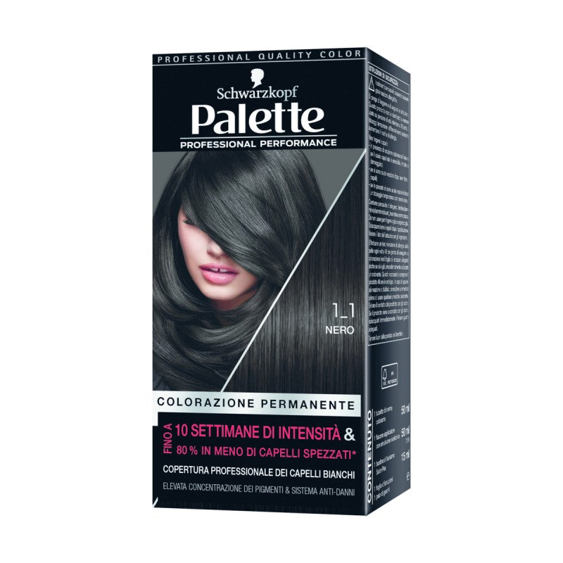 TESTANERA PALETTE TINTA 1-1 NERO