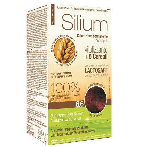 SILIUM COLORAZIONE 6.6 BIONDO SCURO ROSSO