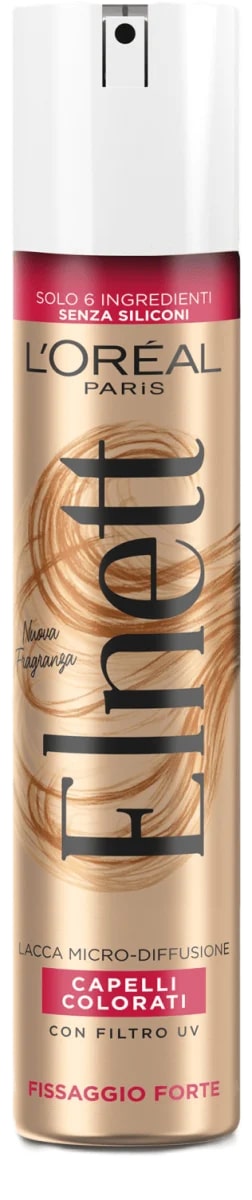 L'OREAL ELNETT LACCA 200ML CAPELLI COLORATI FISSAGGIO FORTE