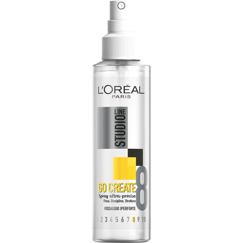 L'OREAL STUDIO LINE GO CREATE SPRAY ULTRA PRECISO 150ML 8 FISSAGGIO IPERFORTE