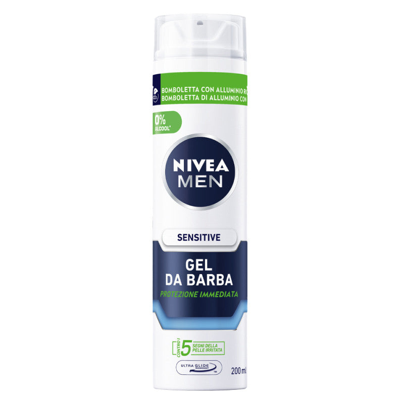 NIVEA MEN GEL DA BARBA 200ML SENSITIVE