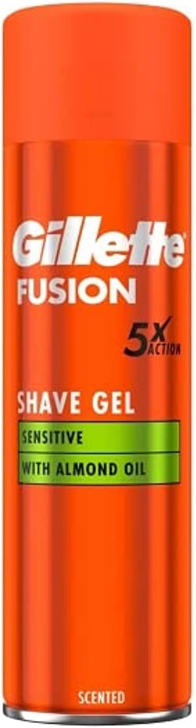 GILLETTE FUSION5 GEL DA BARBA 200ML SENSITIVE