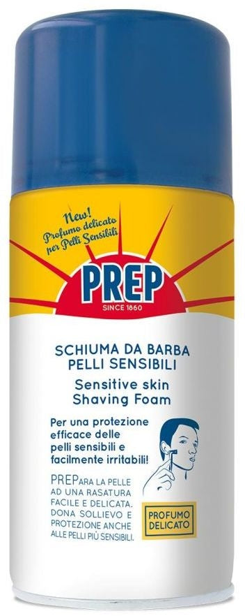 PREP SCHIUMA BARBA 300ML PELLI SENSIBILI
